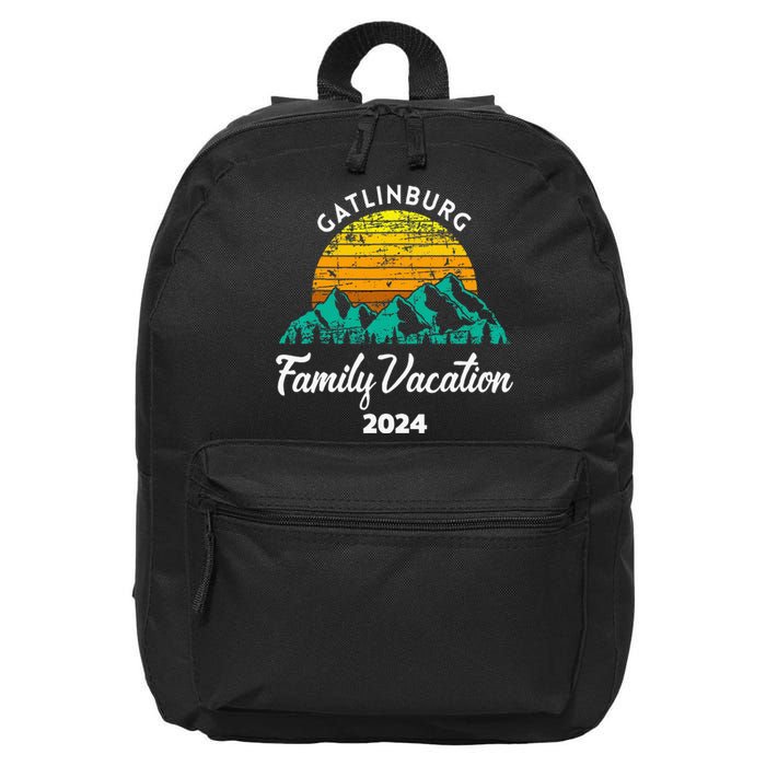 Tennessee Family Vacation Road Trip 2024 Mountain Gatlinburg 16 in Basic Backpack