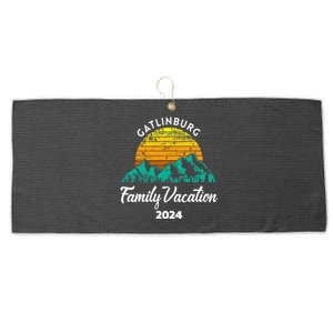 Tennessee Family Vacation Road Trip 2024 Mountain Gatlinburg Large Microfiber Waffle Golf Towel