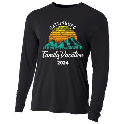 Tennessee Family Vacation Road Trip 2024 Mountain Gatlinburg Cooling Performance Long Sleeve Crew