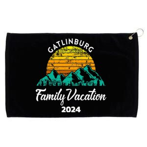 Tennessee Family Vacation Road Trip 2024 Mountain Gatlinburg Grommeted Golf Towel