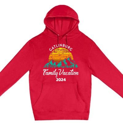 Tennessee Family Vacation Road Trip 2024 Mountain Gatlinburg Premium Pullover Hoodie