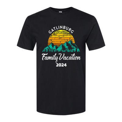 Tennessee Family Vacation Road Trip 2024 Mountain Gatlinburg Softstyle® CVC T-Shirt