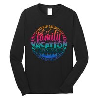 Tennessee Family Vacation Road Trip 2024 Mountain Gatlinburg Long Sleeve Shirt