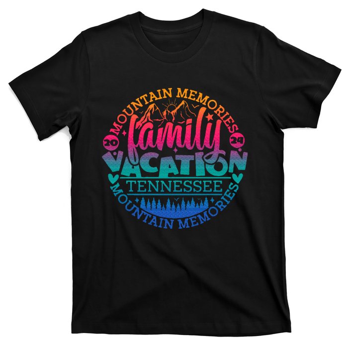 Tennessee Family Vacation Road Trip 2024 Mountain Gatlinburg T-Shirt