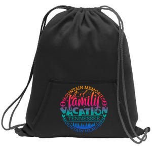 Tennessee Family Vacation Road Trip 2024 Mountain Gatlinburg Sweatshirt Cinch Pack Bag