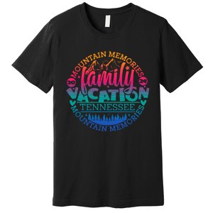 Tennessee Family Vacation Road Trip 2024 Mountain Gatlinburg Premium T-Shirt