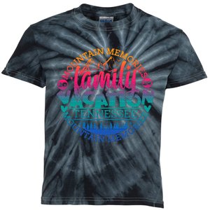 Tennessee Family Vacation Road Trip 2024 Mountain Gatlinburg Kids Tie-Dye T-Shirt