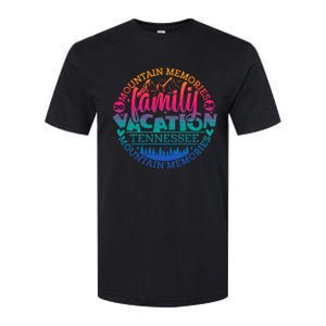 Tennessee Family Vacation Road Trip 2024 Mountain Gatlinburg Softstyle CVC T-Shirt