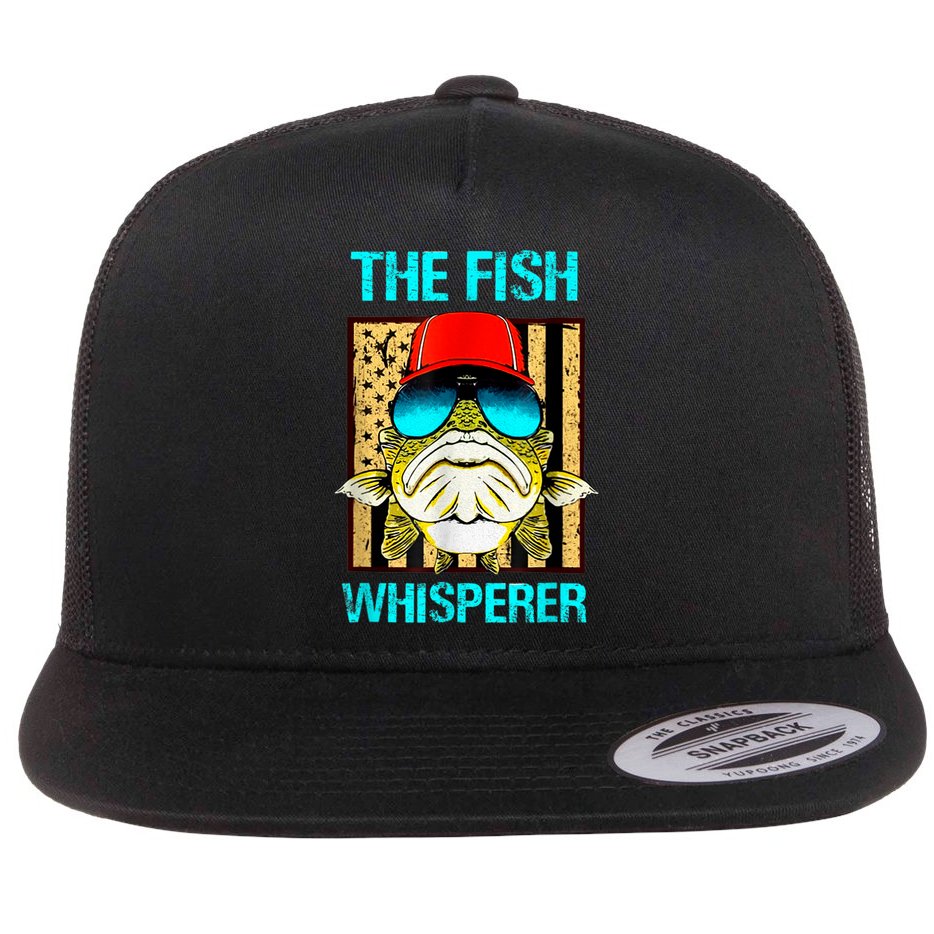 The F.I.S.H Whisperer Funny Fish Flat Bill Trucker Hat