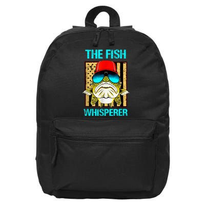 The F.I.S.H Whisperer Funny Fish 16 in Basic Backpack