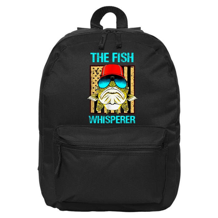 The F.I.S.H Whisperer Funny Fish 16 in Basic Backpack