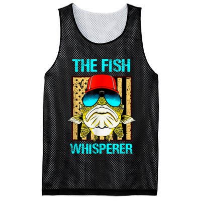 The F.I.S.H Whisperer Funny Fish Mesh Reversible Basketball Jersey Tank