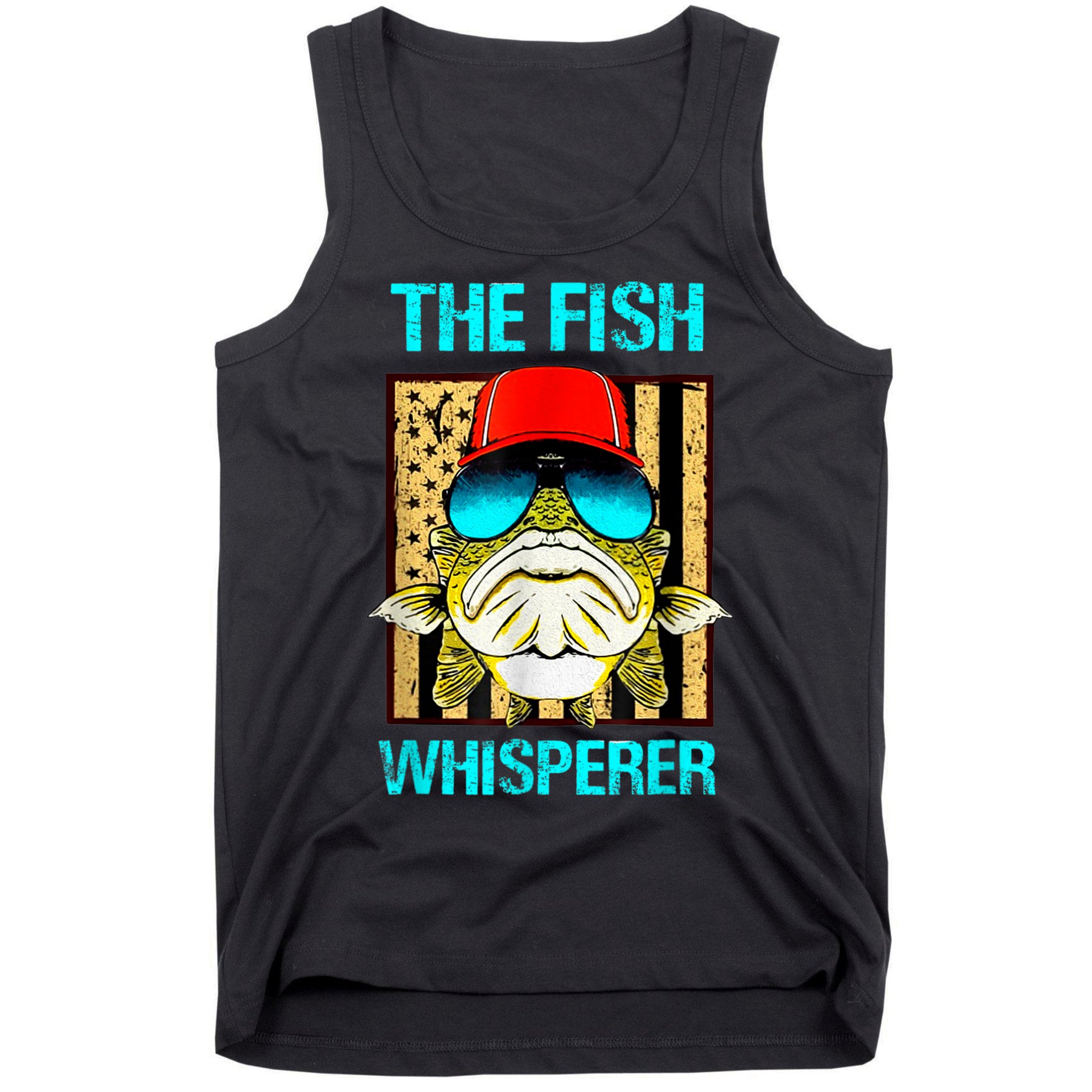 The F.I.S.H Whisperer Funny Fish Tank Top