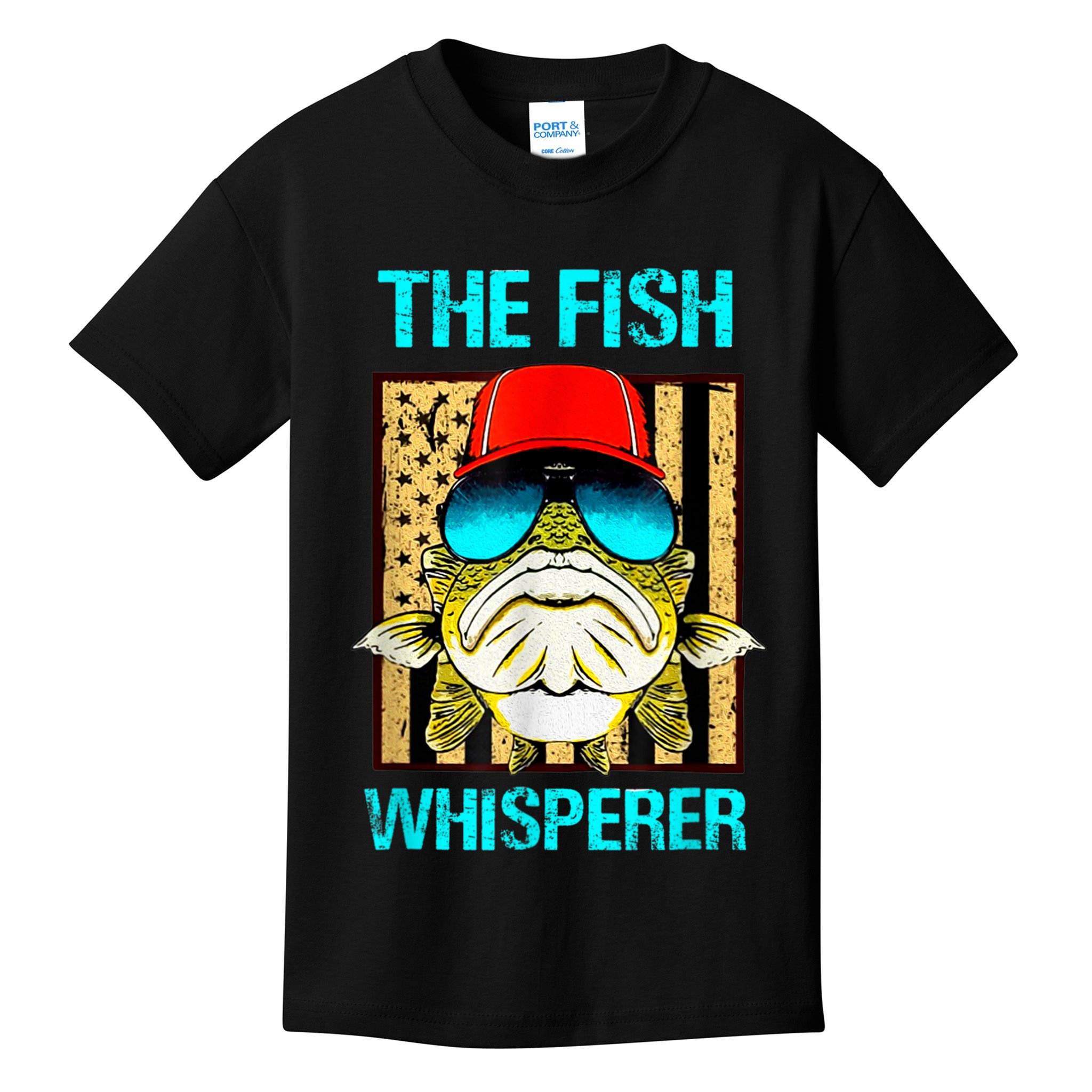 The F.I.S.H Whisperer Funny Fish Kids T-Shirt