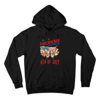 This Firecracker Was Born On The Fourth Of July Birthday Tall Hoodie