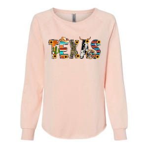 Texas For Women Cactus Texas For Girl Texas Yall Womens California Wash Sweatshirt