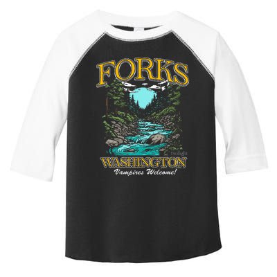 Twilight Forks Washington Vampires Welcome Toddler Fine Jersey T-Shirt