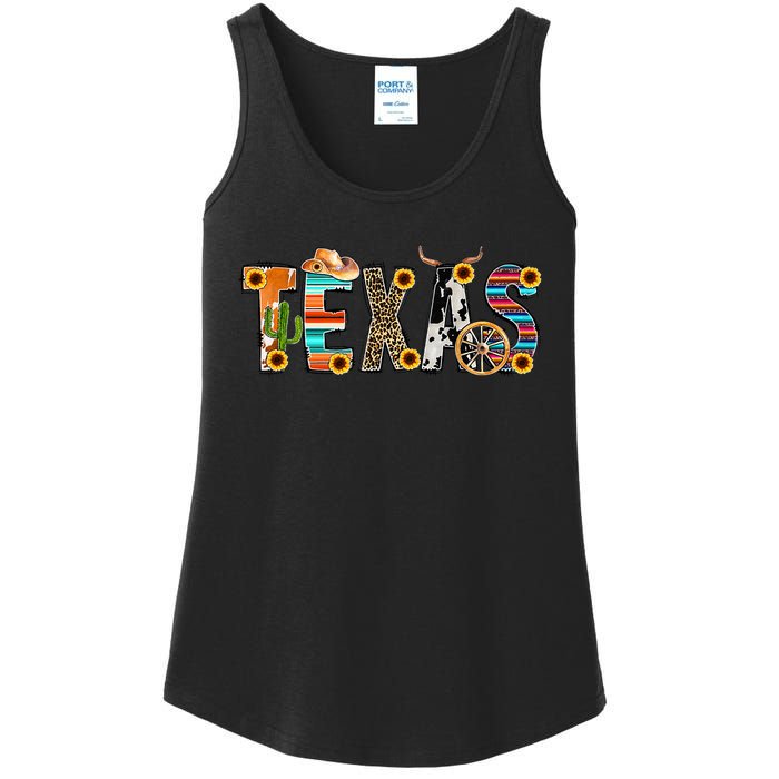 Texas For Women Cactus Texas For Girl Texas Yall Ladies Essential Tank