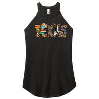 Texas For Women Cactus Texas For Girl Texas Yall Women's Perfect Tri Rocker Tank