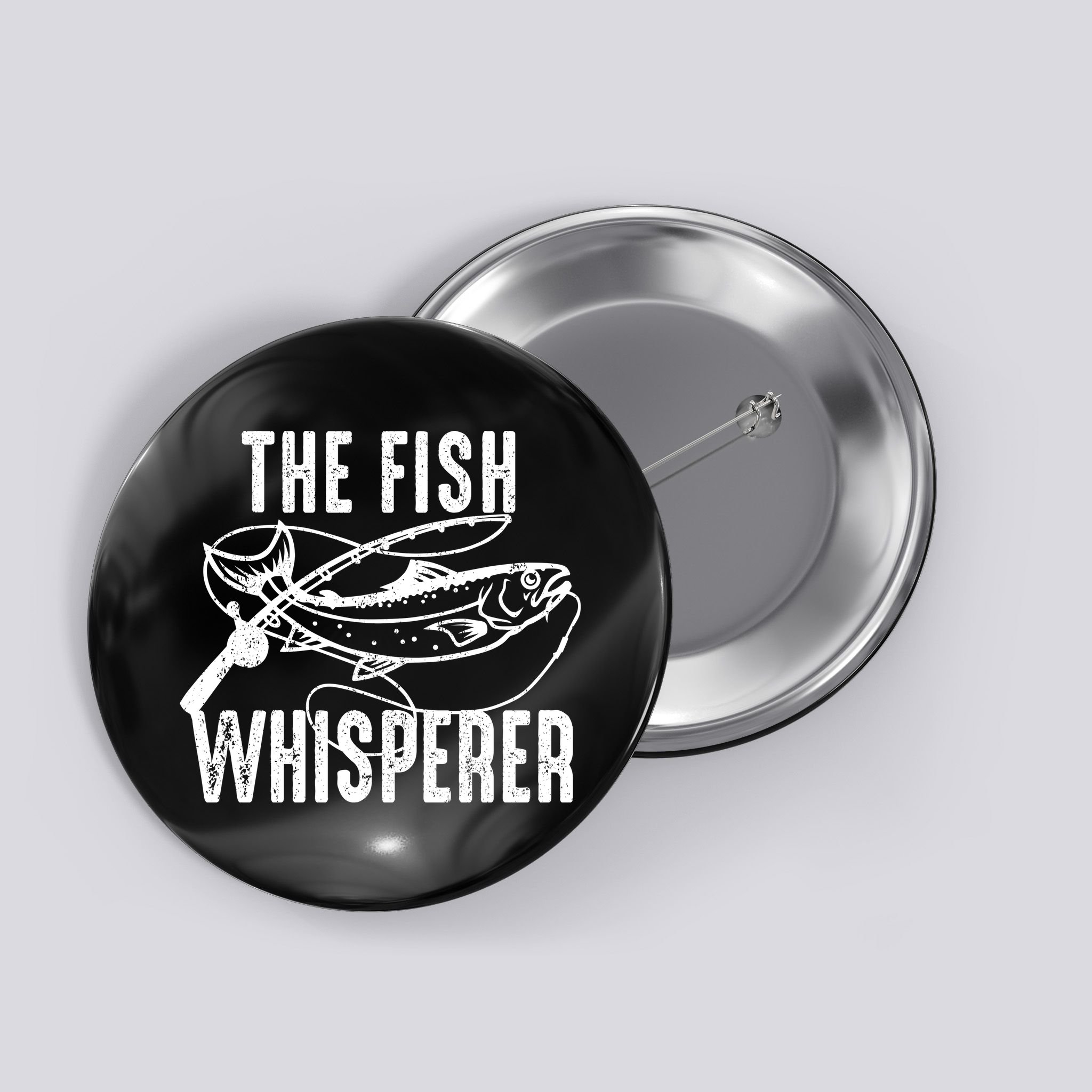 The Fish Whisperer Button