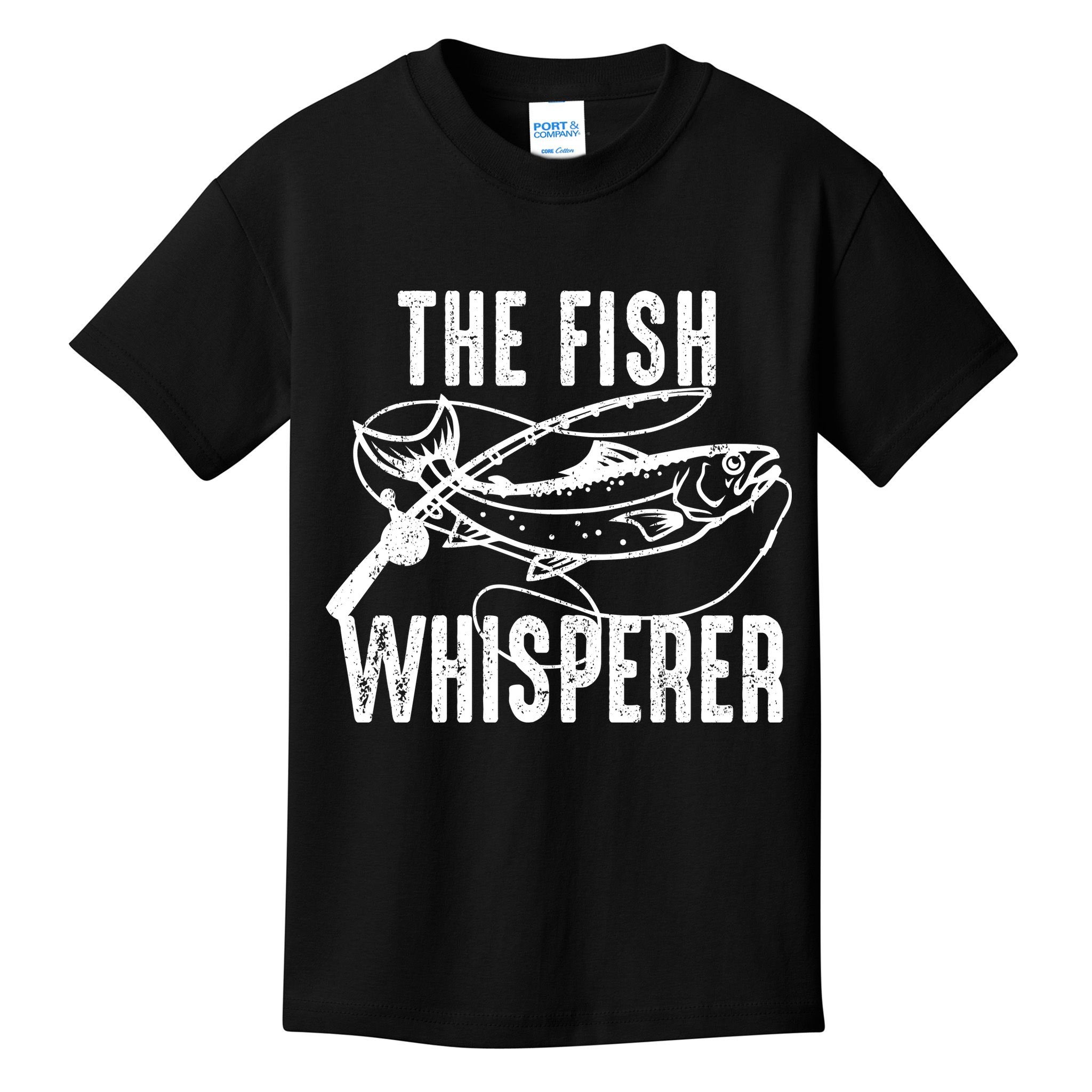 The Fish Whisperer Kids T-Shirt
