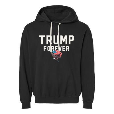 Trump Forever Wins Won Winner Inspiration Maga Trump Forever Garment-Dyed Fleece Hoodie