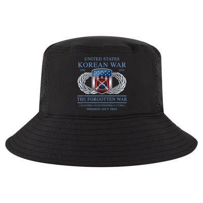 The Forgotten War Korean War Cool Comfort Performance Bucket Hat