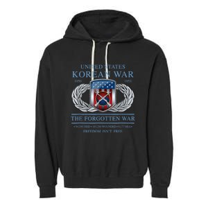 The Forgotten War Korean War Garment-Dyed Fleece Hoodie