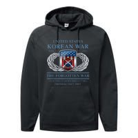 The Forgotten War Korean War Performance Fleece Hoodie