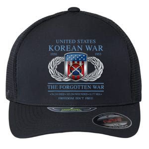 The Forgotten War Korean War Flexfit Unipanel Trucker Cap