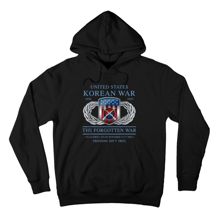 The Forgotten War Korean War Hoodie