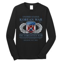 The Forgotten War Korean War Long Sleeve Shirt