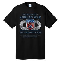 The Forgotten War Korean War Tall T-Shirt