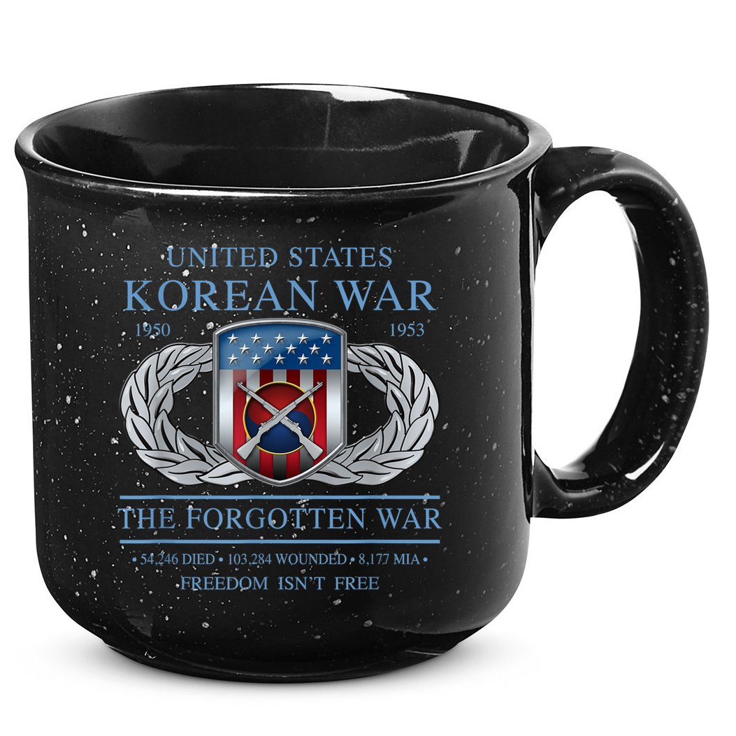 The Forgotten War Korean War 15oz Campfire Ceramic Mug