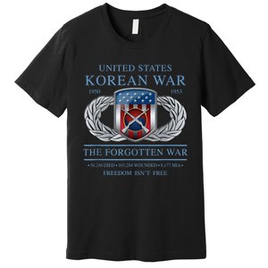 The Forgotten War Korean War Premium T-Shirt