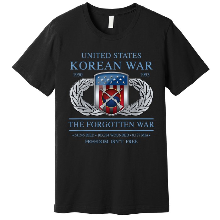 The Forgotten War Korean War Premium T-Shirt