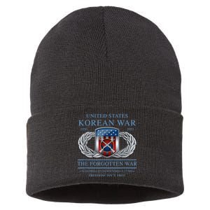 The Forgotten War Korean War Sustainable Knit Beanie