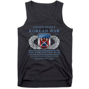 The Forgotten War Korean War Tank Top