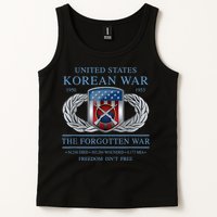 The Forgotten War Korean War Tank Top