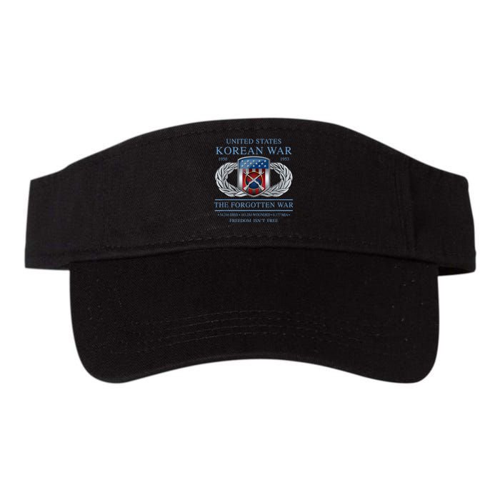 The Forgotten War Korean War Valucap Bio-Washed Visor