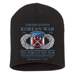 The Forgotten War Korean War Short Acrylic Beanie