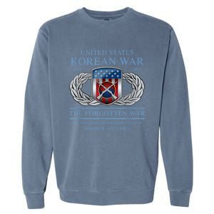 The Forgotten War Korean War Garment-Dyed Sweatshirt