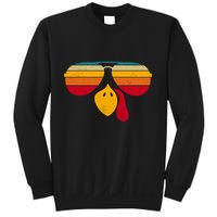 Turkey Face With Retro Sunglass Sweatshirt