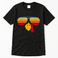 Turkey Face With Retro Sunglass Tall T-Shirt