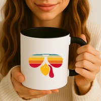 Turkey Face With Retro Sunglass Mug