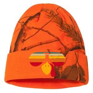 Turkey Face With Retro Sunglass Kati Licensed 12" Camo Beanie