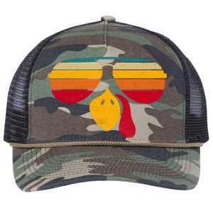 Turkey Face With Retro Sunglass Retro Rope Trucker Hat Cap