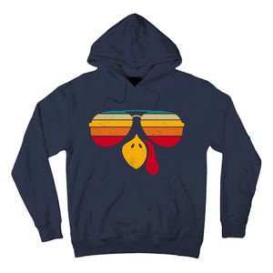 Turkey Face With Retro Sunglass Tall Hoodie