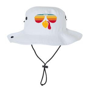 Turkey Face With Retro Sunglass Legacy Cool Fit Booney Bucket Hat