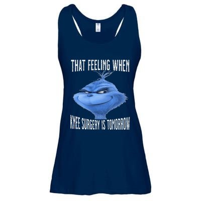 That Feeling When Knee Surgery Is Tomorrow Funny Meme Ladies Essential Flowy Tank